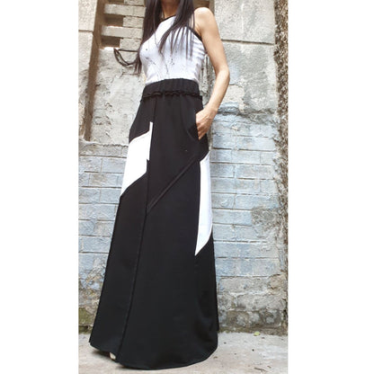 New Collection Long Cotton Skirt - Handmade clothing from AngelBySilvia - Top Designer Brands 