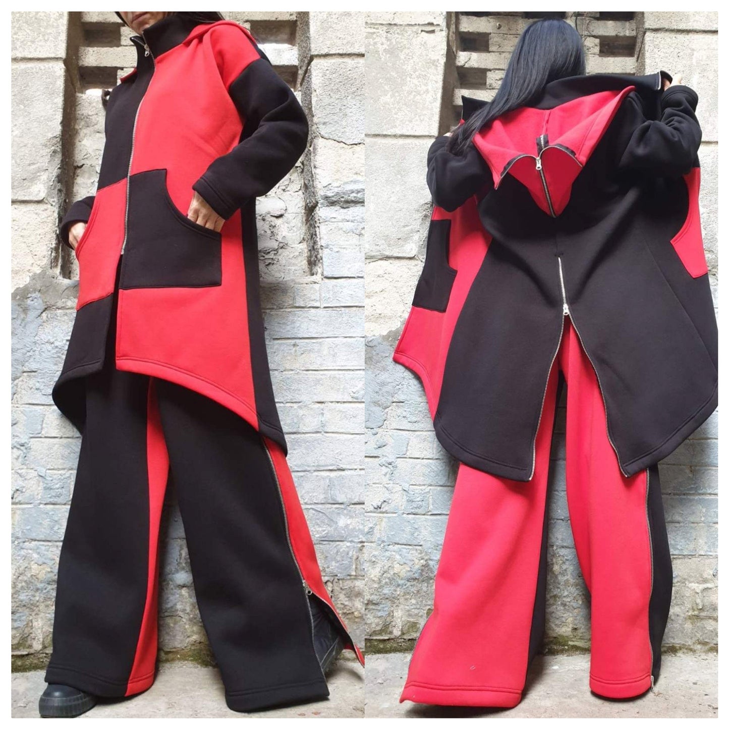 New Collection Outwear Woman Outfit - Handmade clothing from AngelBySilvia - Top Designer Brands 