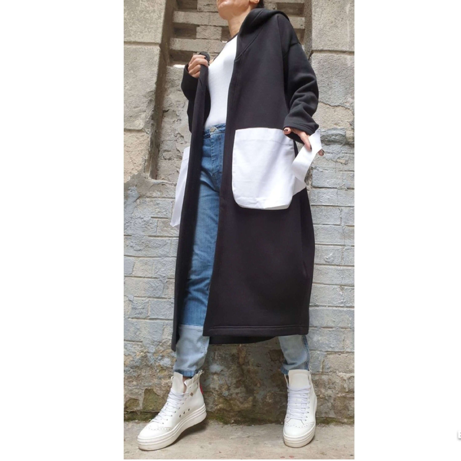 Extravagant Outer Pocket Cotton Vest - Handmade clothing from AngelBySilvia - Top Designer Brands 