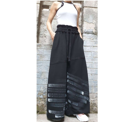 Casual Cotton Trousers - Handmade clothing from AngelBySilvia - Top Designer Brands 