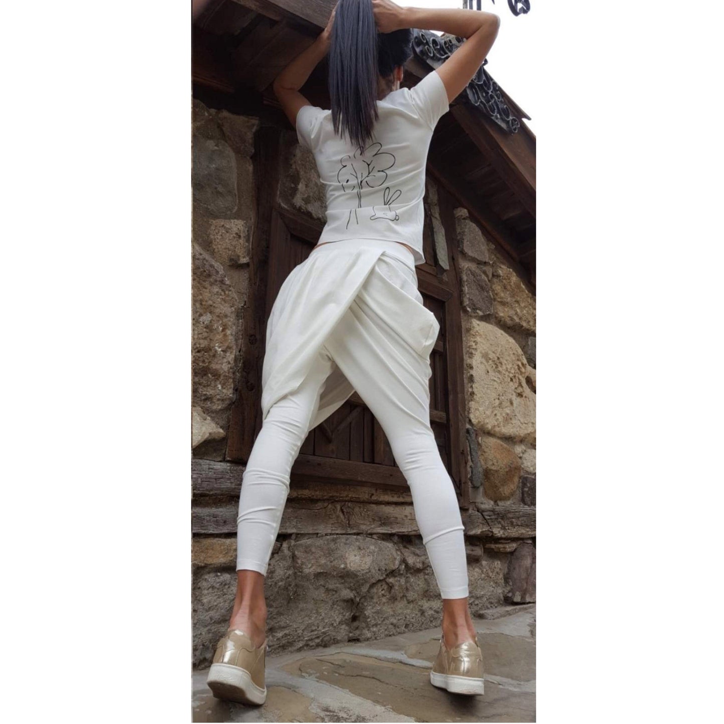 New Collection Everyday Pants Blouse Set - Handmade clothing from AngelBySilvia - Top Designer Brands 