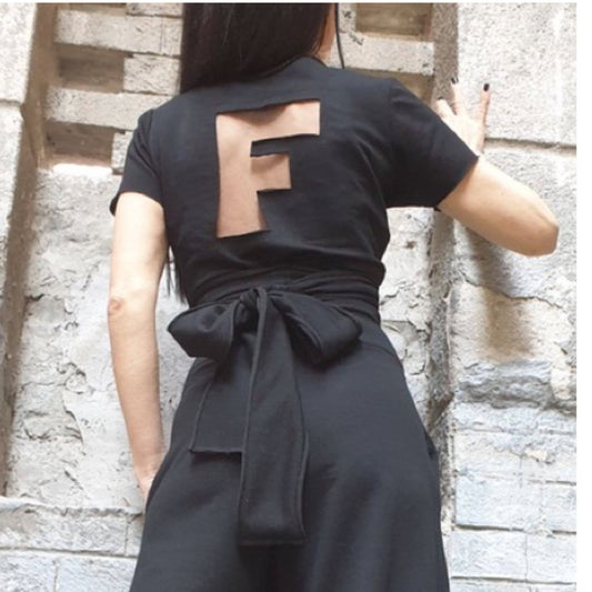 New Designer Black Blouse - Handmade clothing from AngelBySilvia - Top Designer Brands 