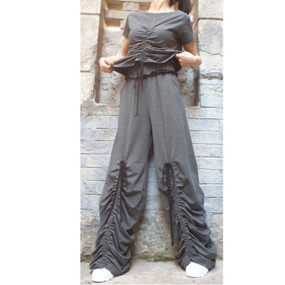 New Outwear Dark Grey Woman Outfit - Handmade clothing from AngelBySilvia - Top Designer Brands 