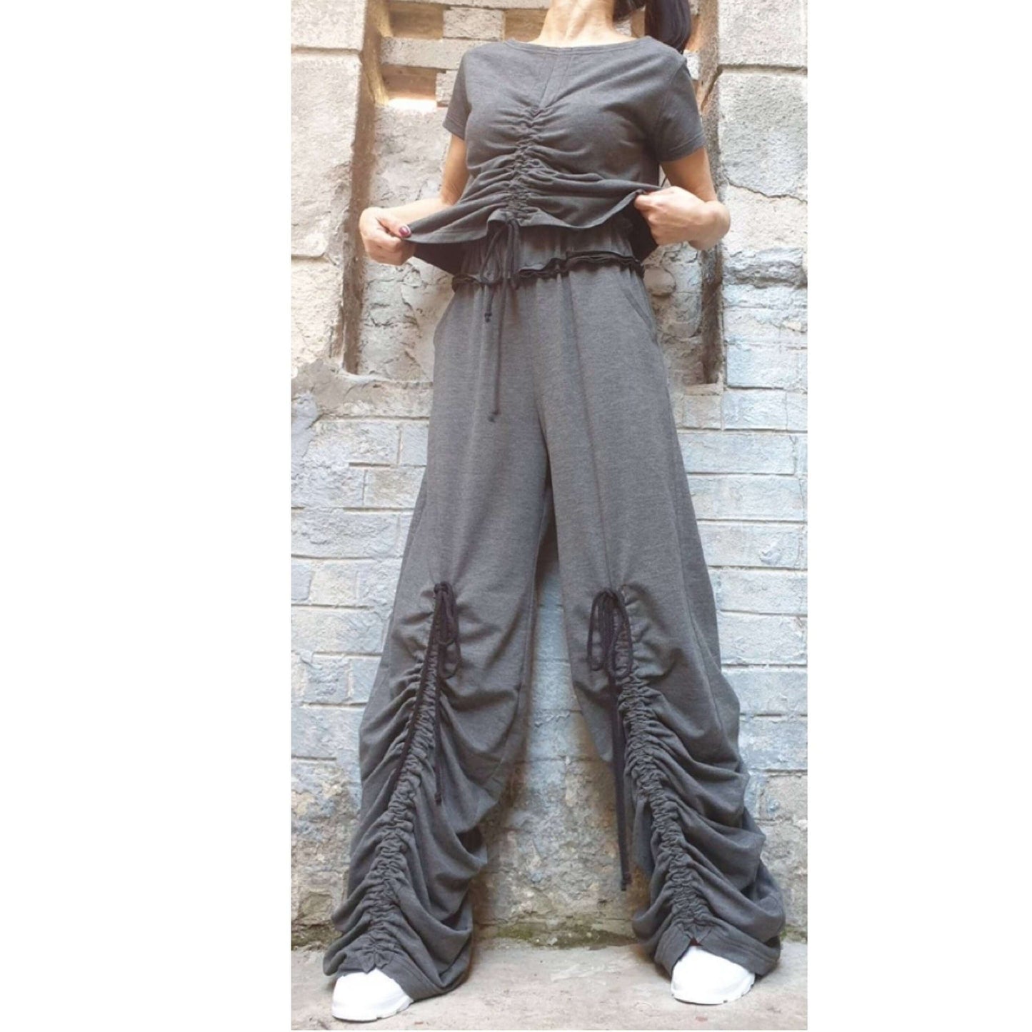 New Avantgarde Long Pants - Handmade clothing from AngelBySilvia - Top Designer Brands 