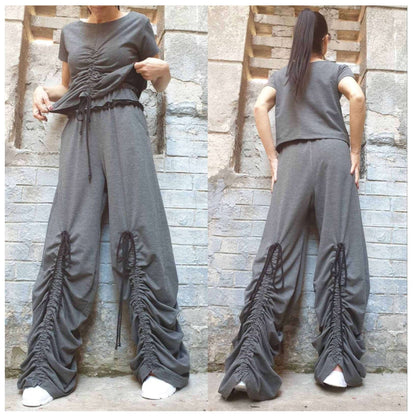 New Avantgarde Long Pants - Handmade clothing from AngelBySilvia - Top Designer Brands 