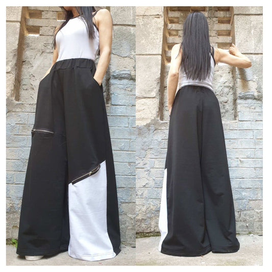 New Collection Wide Leg Pants - Handmade clothing from AngelBySilvia - Top Designer Brands 