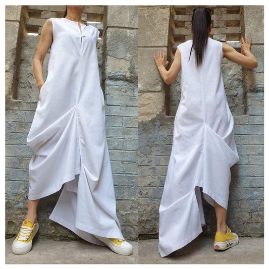 New Collection Linen Dress - Handmade clothing from AngelBySilvia - Top Designer Brands 