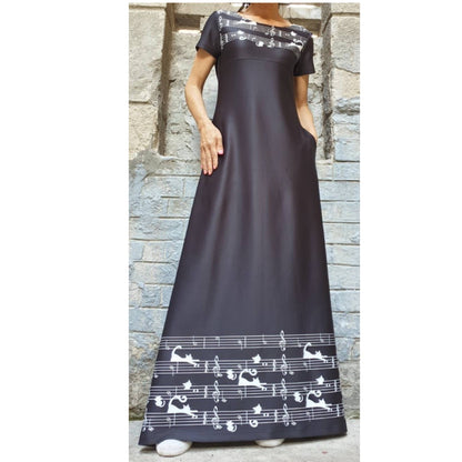 New Long A-line Dress - Handmade clothing from AngelBySilvia - Top Designer Brands 
