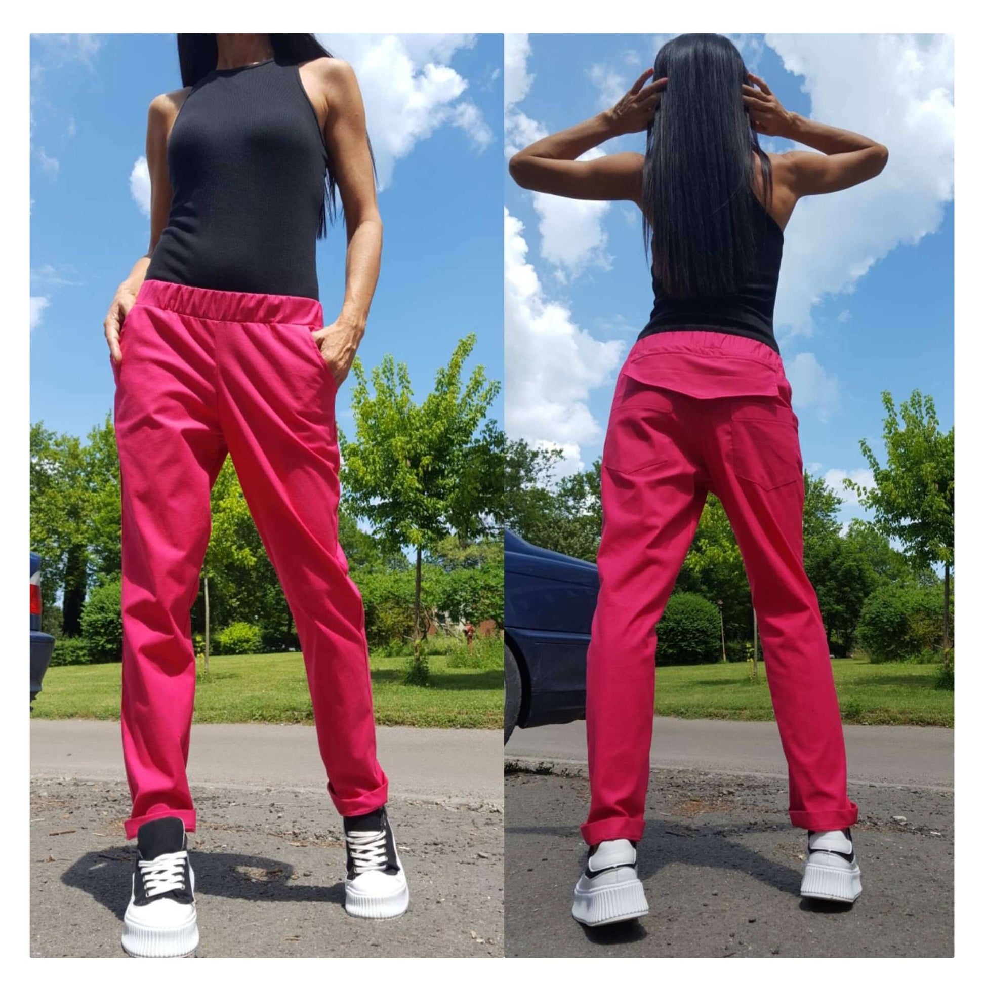 Everyday Long Pants - Handmade clothing from AngelBySilvia - Top Designer Brands 