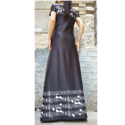 New Long A-line Dress - Handmade clothing from AngelBySilvia - Top Designer Brands 