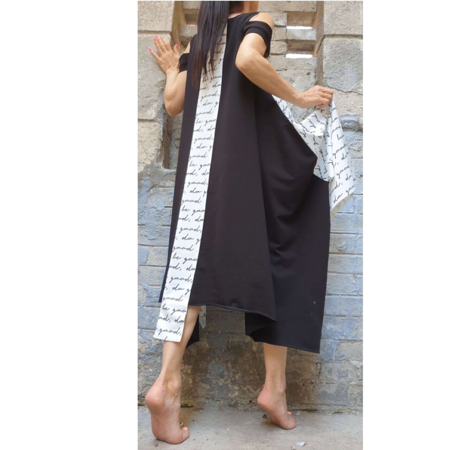 New Asymmetric Dress - Handmade clothing from AngelBySilvia - Top Designer Brands 