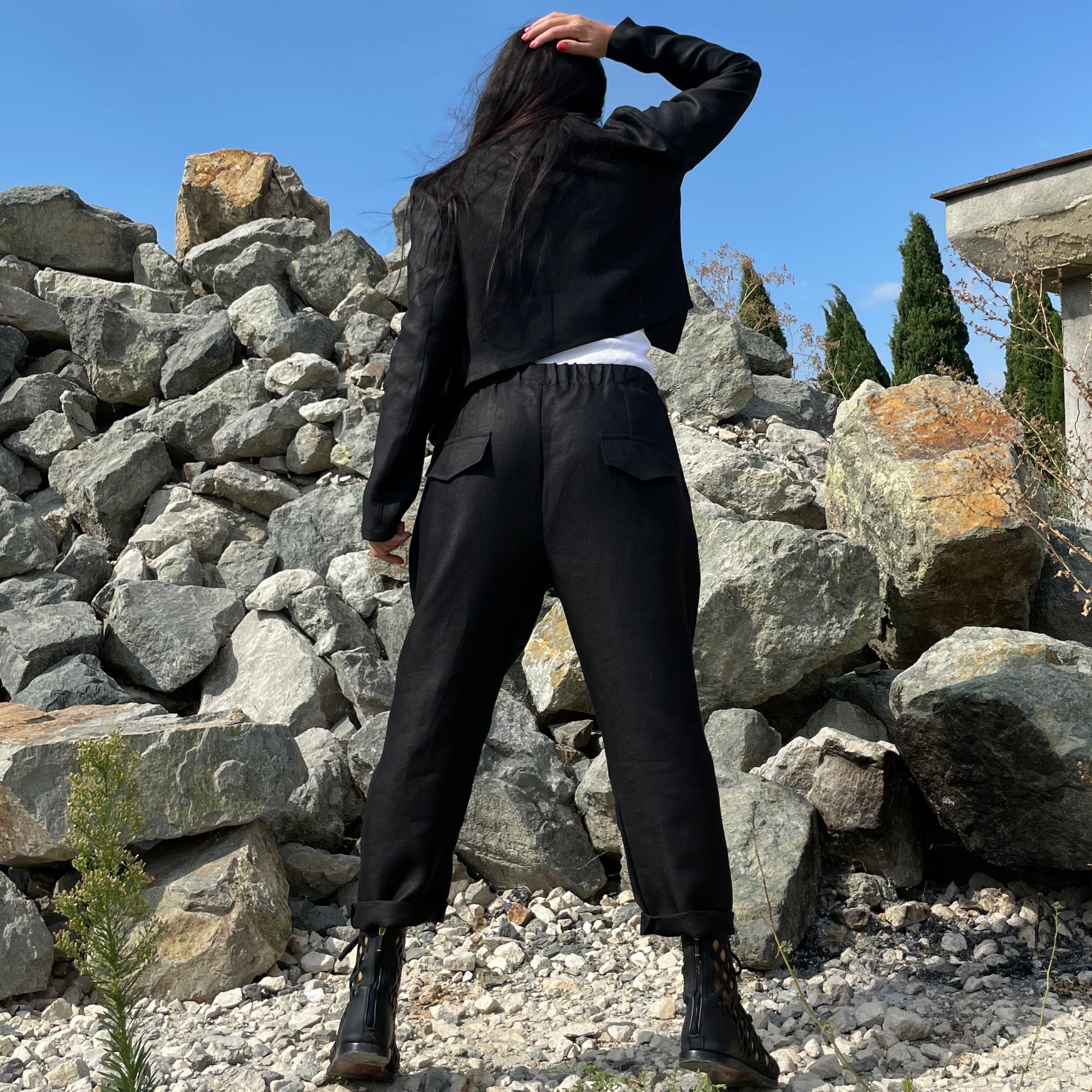 New Extravagant Black Set - Handmade clothing from AngelBySilvia - Top Designer Brands 