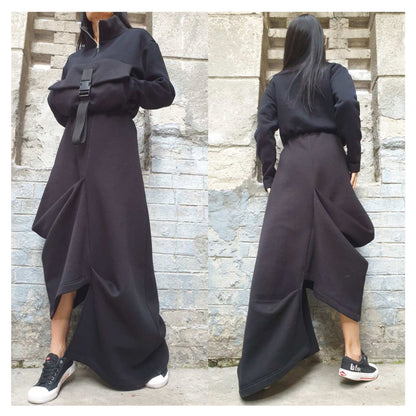 New Warm Asymmetric Skirt - Handmade clothing from AngelBySilvia - Top Designer Brands 