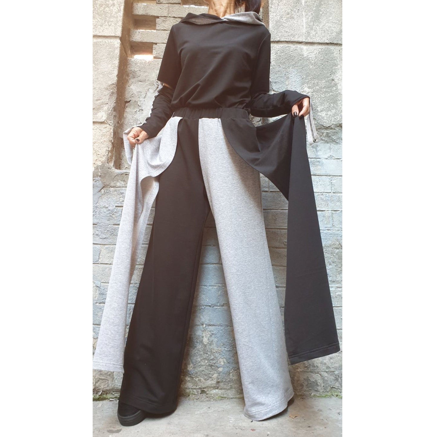 New High Waist Pants - Handmade clothing from AngelBySilvia - Top Designer Brands 