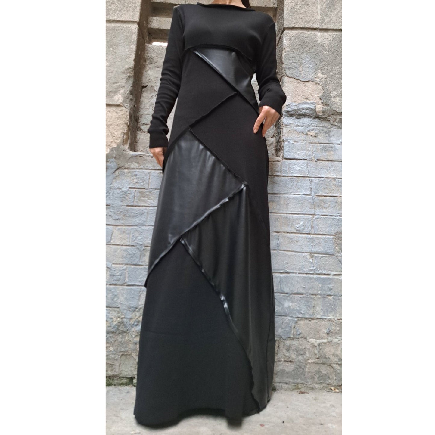 New Extravagant Black Dress - Handmade clothing from AngelBySilvia - Top Designer Brands 