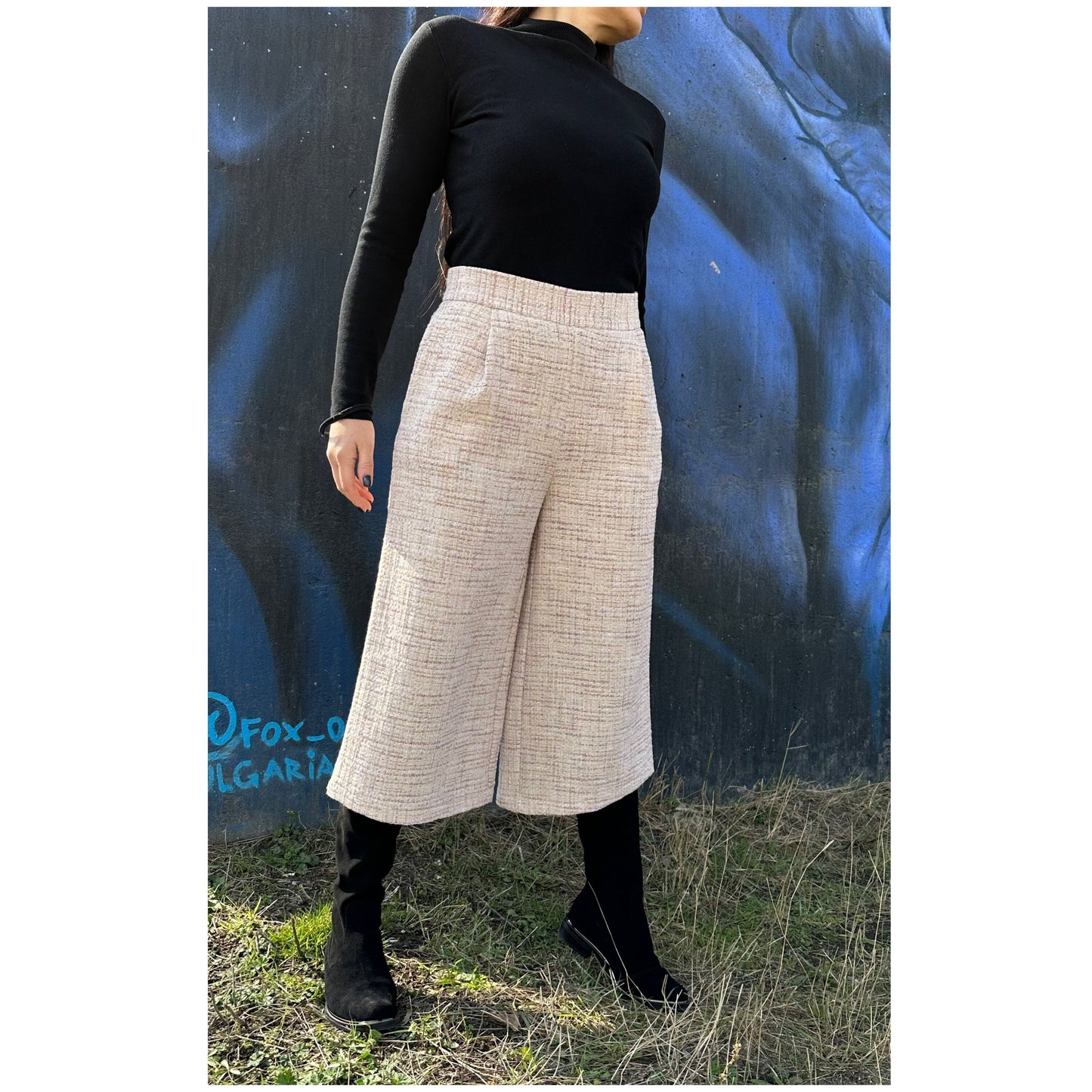 New High Waist Pants - Handmade clothing from AngelBySilvia - Top Designer Brands 